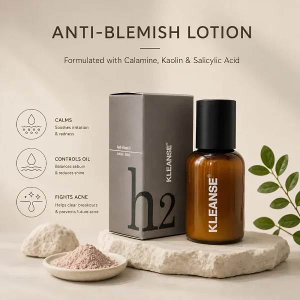 13 KLEANSE Anti-Blemish Lotion Anti Acne Pimple Treatment Oil Control Sensitive Skin Redness Relief 50ml