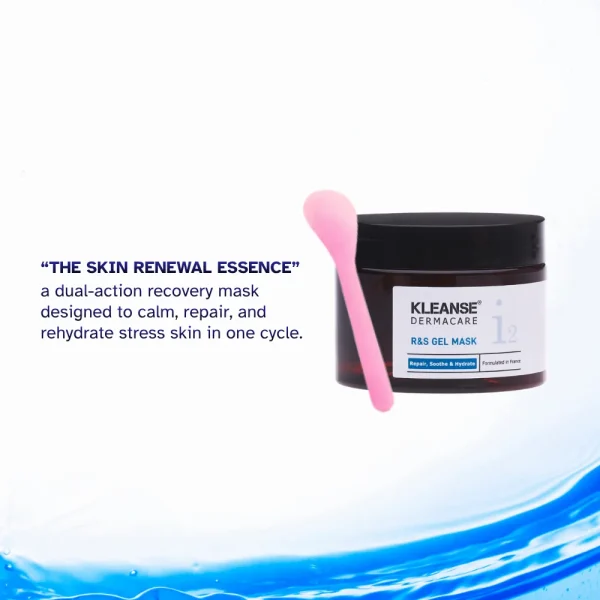 2 KLEANSE R&S Gel Mask Repair Soothing Deep Moisture Reduce Skin Redness Improve Texture Anti Aging