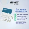 KLEANSE Eclairer Eye Ampoules Eye Serum Eye Care Hydration Under Eye Treatment Dark Circle Correction