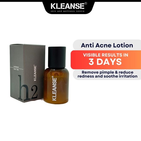 KLEANSE Anti-Blemish Lotion Anti Acne Pimple Treatment Oil Control Sensitive Skin Redness Relief