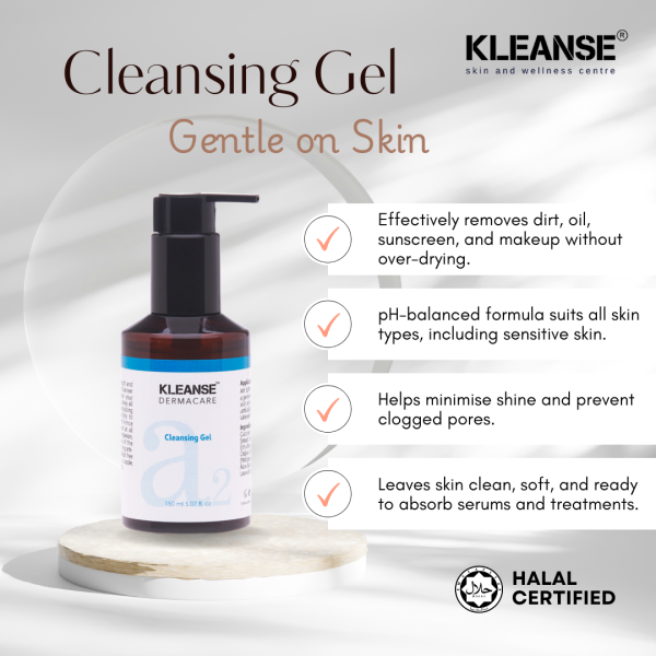 KLEANSE Cleansing Gel Hydrating Moisturize Smooth Skin Face Wash Sensitive Skin Oil Control