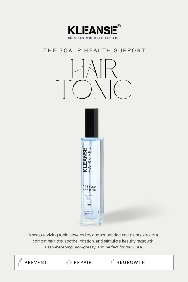 KLEANSE Cabello Hair Tonic Daily Hair Loss Spray Anti Hair Fall Treatment Anti Dandruff