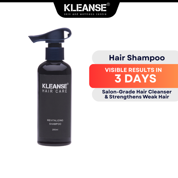 KLEANSE Revitalizing Hair Strengthening Shampoo Anti Dandruff Anti-Hair Fall Hair Growth Support