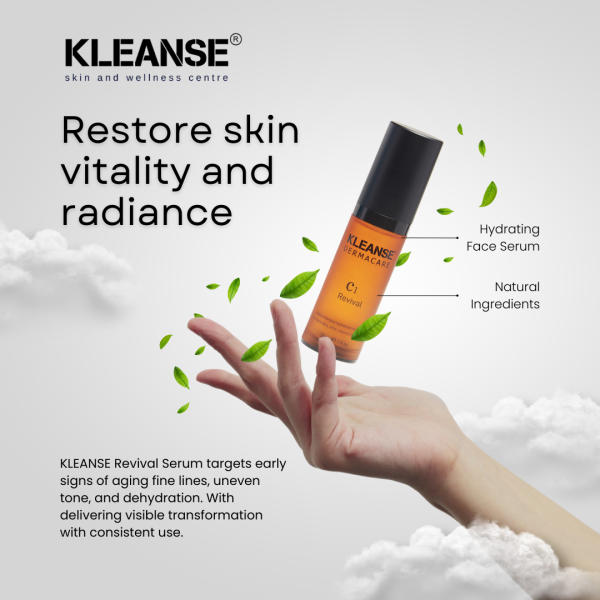 KLEANSE Revival Moisturizer Deep Hydration Glowing Skin Moisturizing For Sensitive Skin