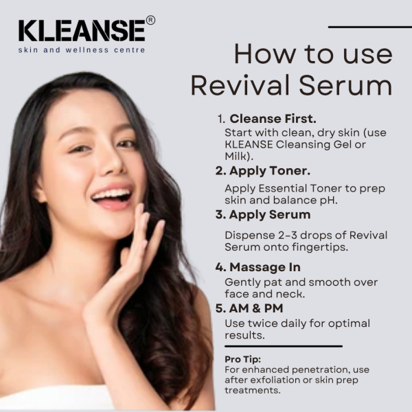KLEANSE Revival Moisturizer Deep Hydration Glowing Skin Moisturizing For Sensitive Skin